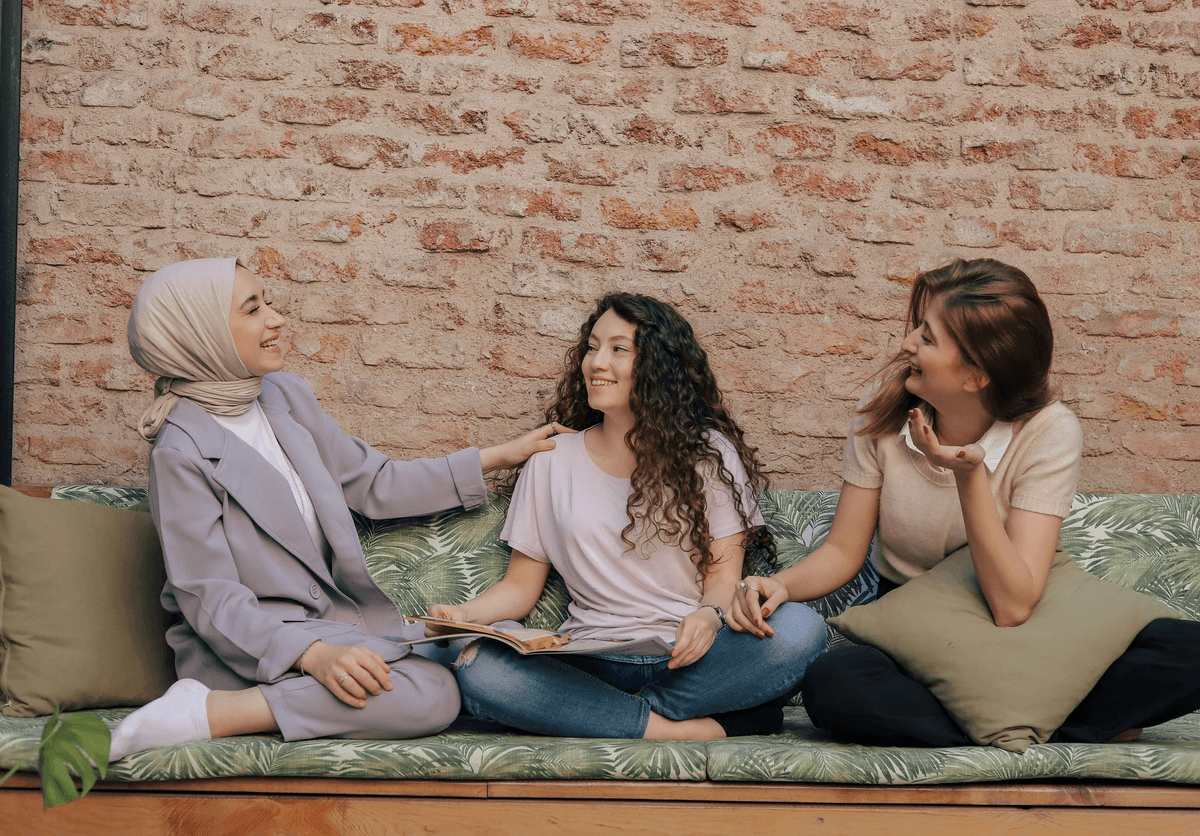 Our personalized wellness programs are designed to address your unique goals and challenges. We combine hypnotherapy techniques with holistic practices to create a comprehensive plan that promotes mental, emotional, and physical well-being. Step into a healthier, more balanced you. Personalized Wellness Programs What We Offer hypnotherapy and supportive women-only events. Use coulours: #FFF8F1 #F5EBD9 #A8BBA3 #D8A7B1 #3E2C41 / #2E3A59