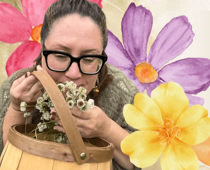 Flower essence therapist Natalie Viglione — flower essences for emotional healing and ancestral pattern clearing
