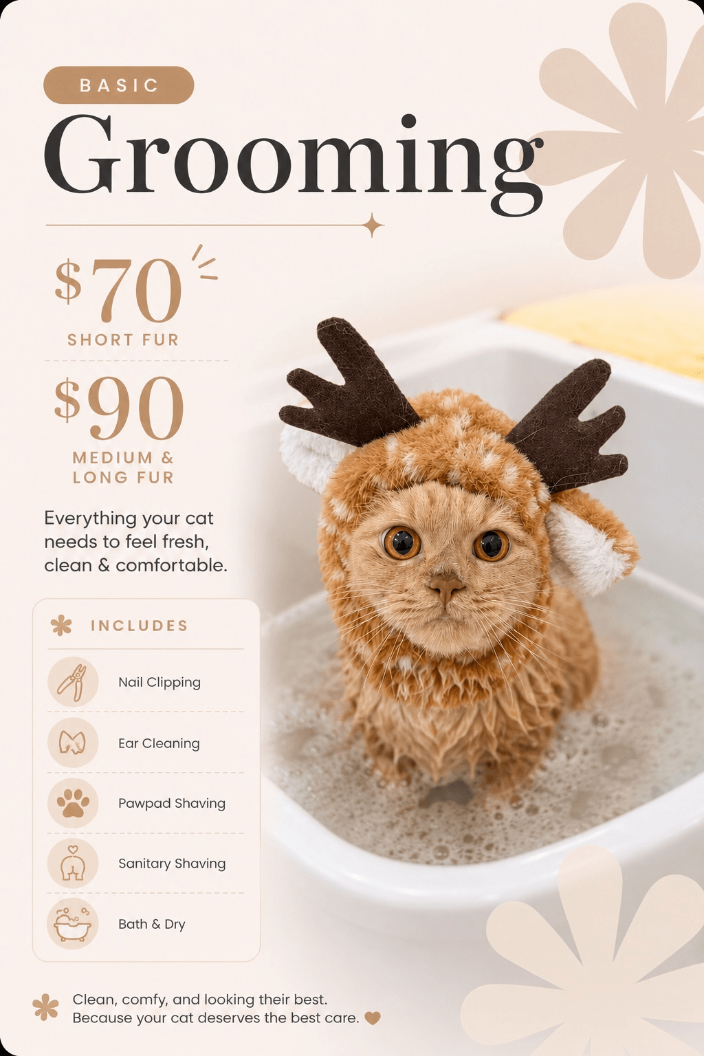 Cat Grooming Services