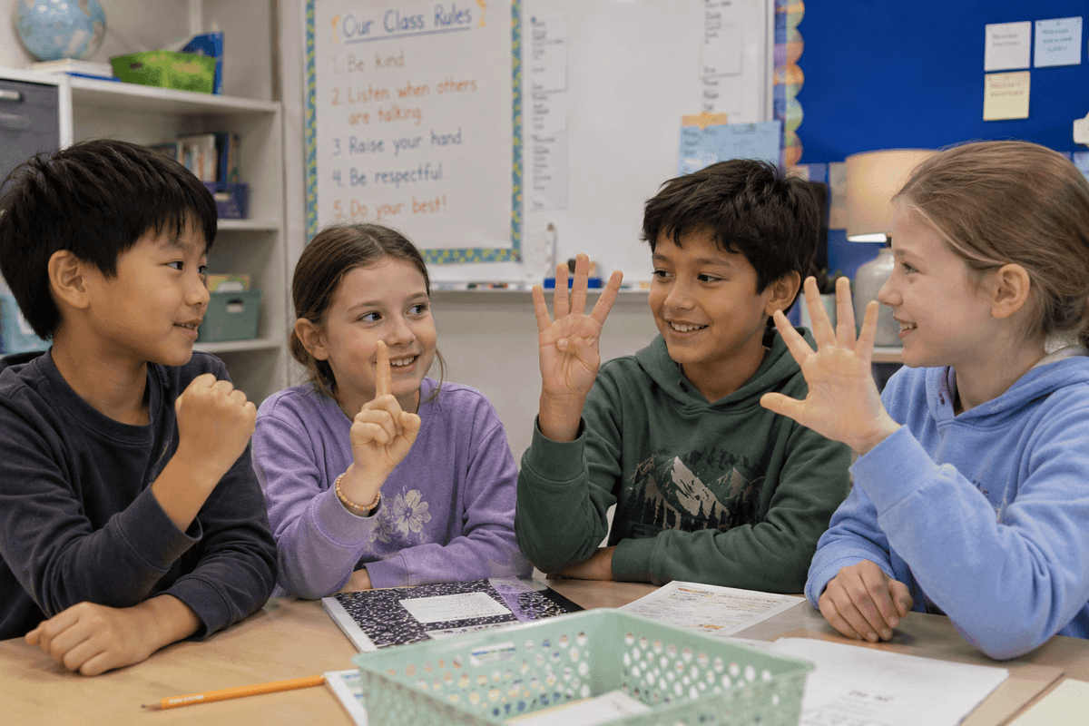 EFL ESL Learners Using Fist to Five Cooperative Learning