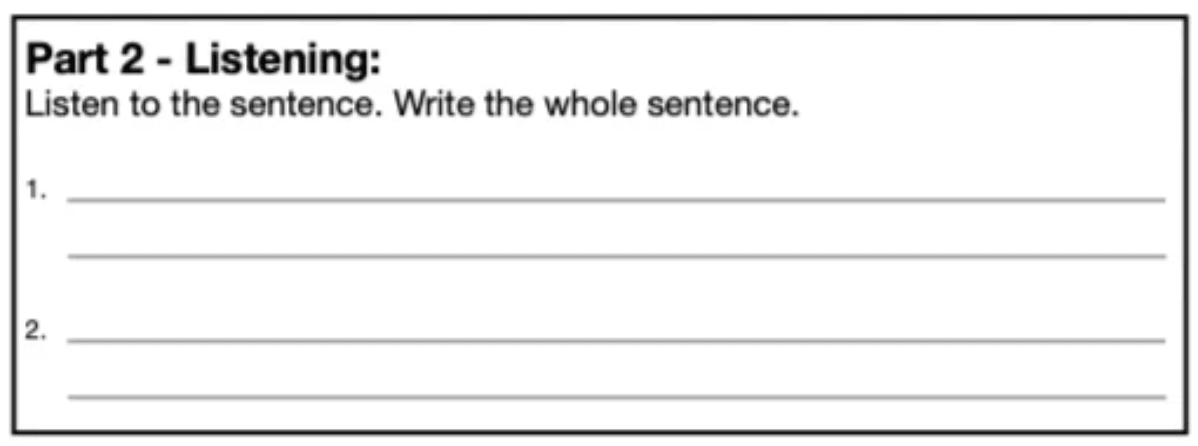 Spelling Test Best Practice