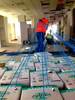 拉線工程-Cabling work