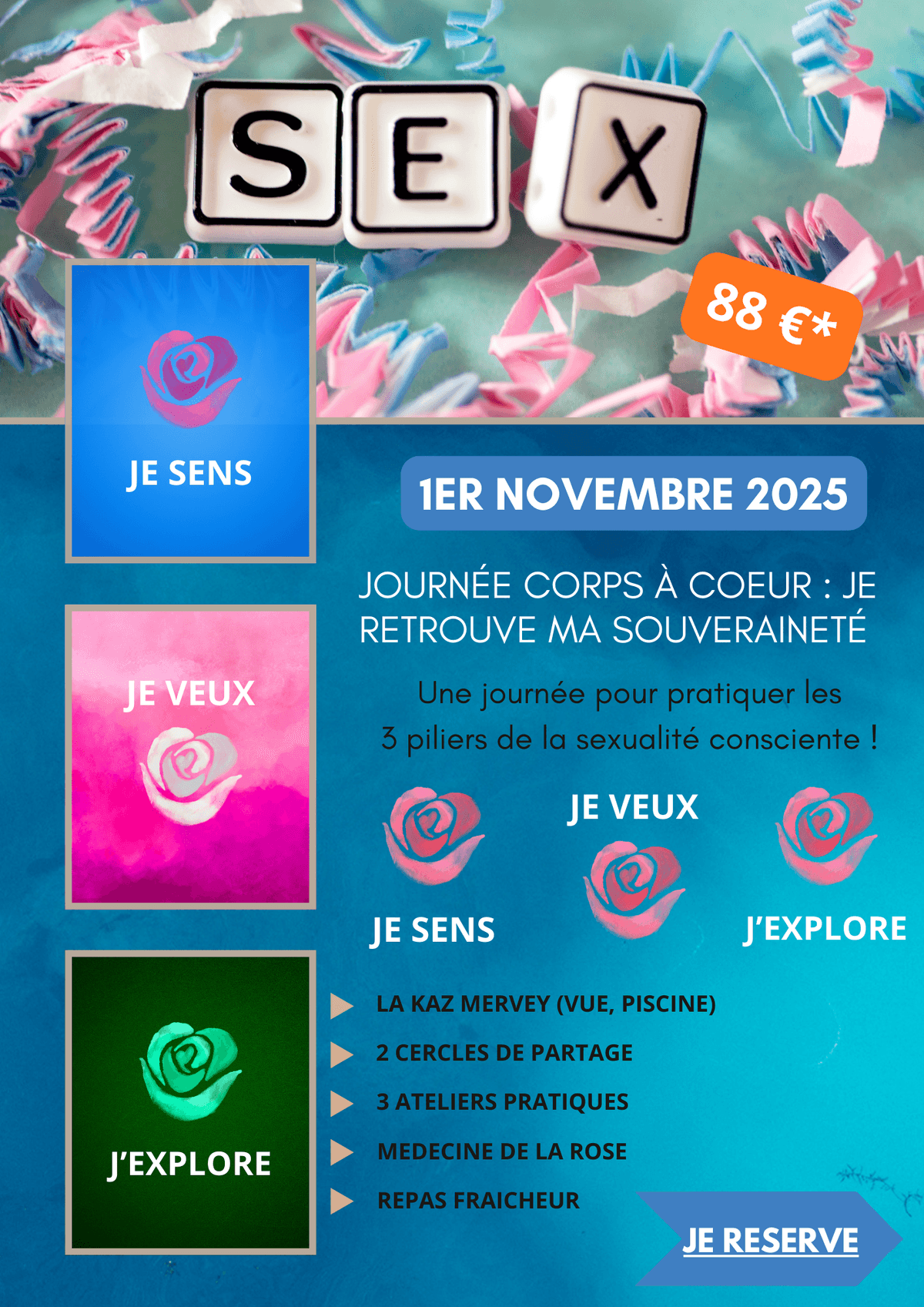 Journée pratique : sexualité consciente