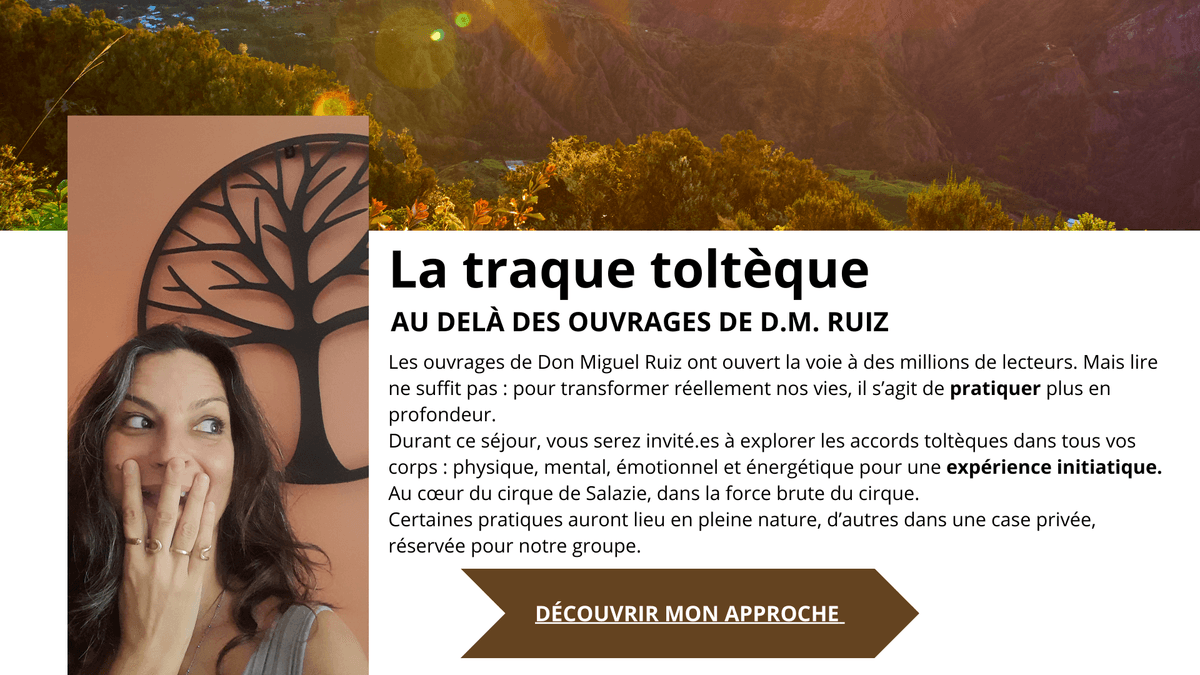 Grand aigle bleu : séjour initiatique toltèque à Salazie