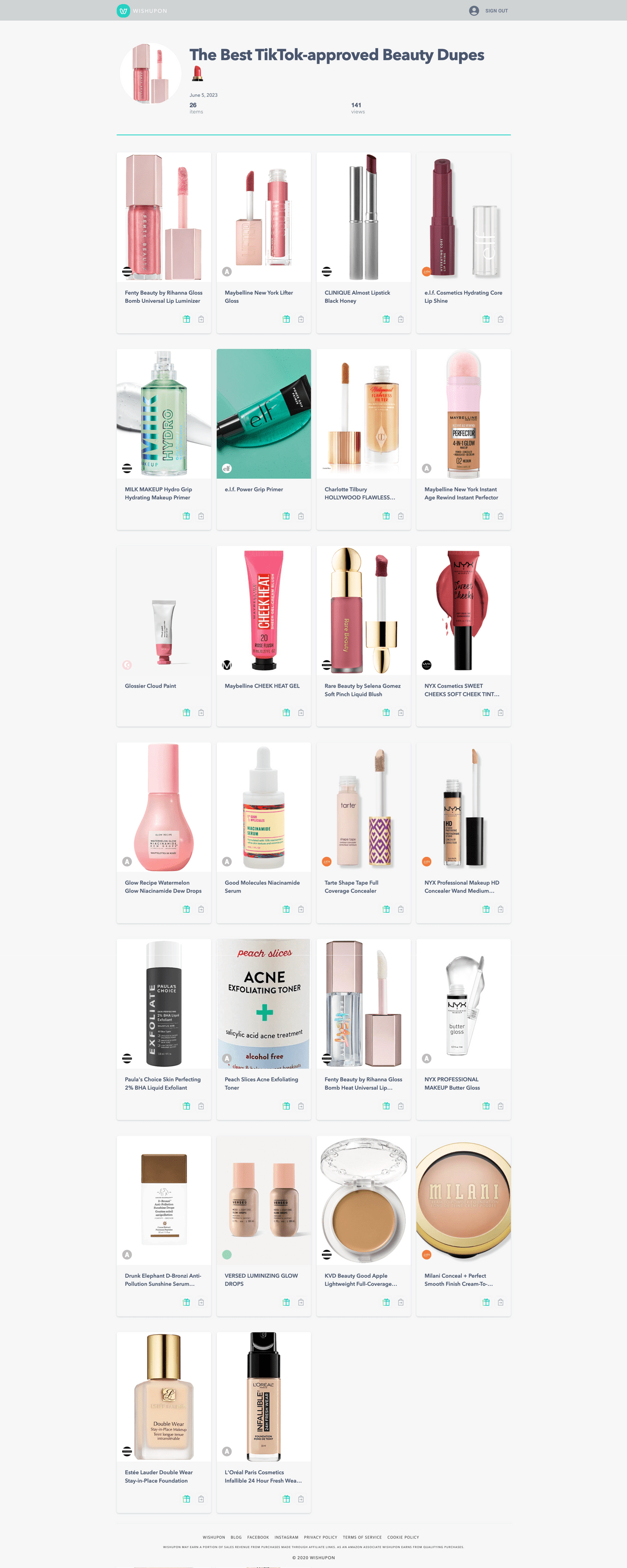 The Best TikTok-approved Beauty Dupes - Wishupon Wishlist