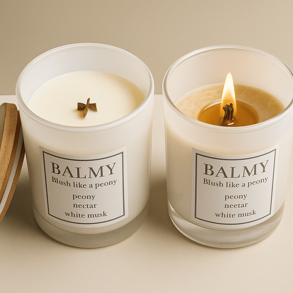 A bundle of Neoi botanical incense beside smooth river stones — serene and natural.