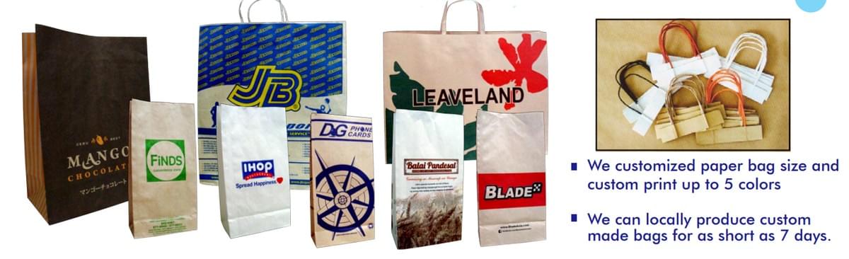 Paper bags supplier and manufacturer in the Philippines