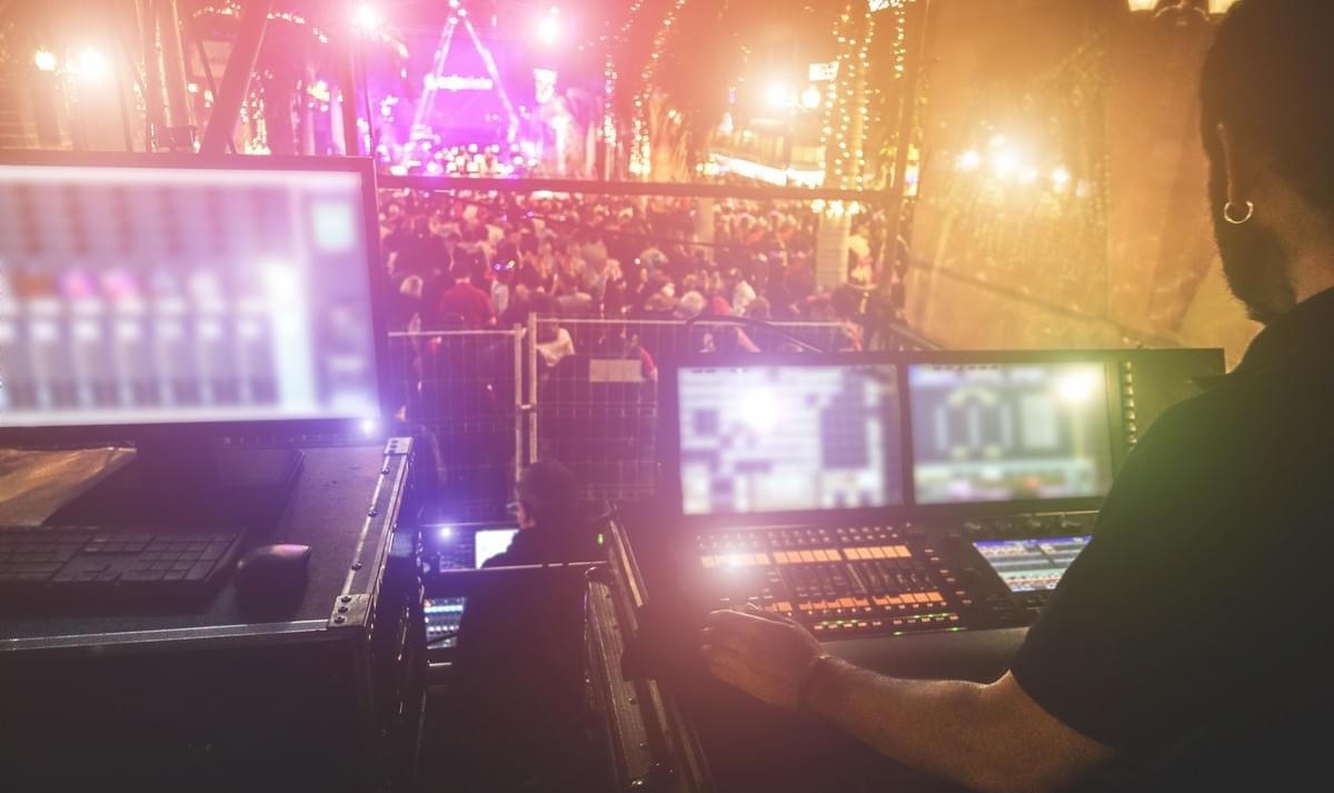 event production company, AVL support