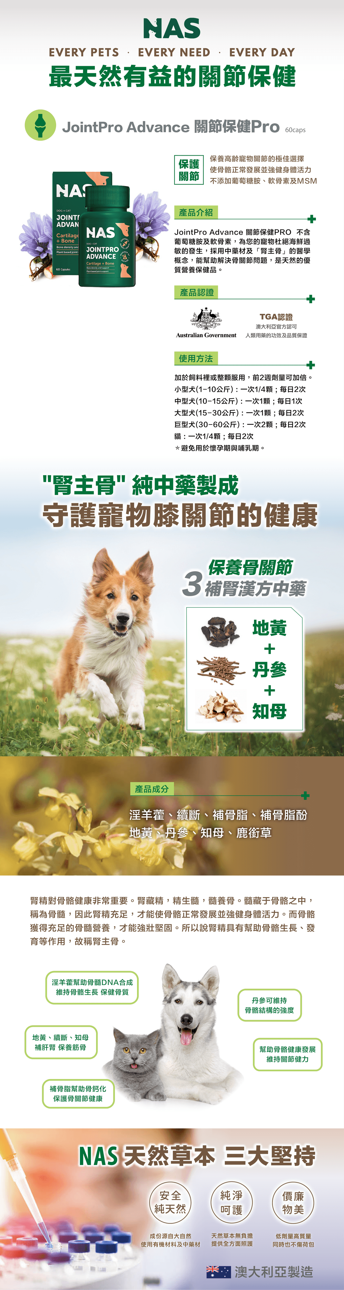 【NAS】 Joint Pro Advance - 關節保健PRO 60錠