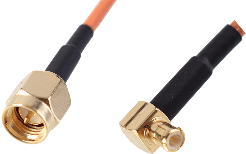 SMA Male Right Angle To MCX Male Right Angle Extension Cable