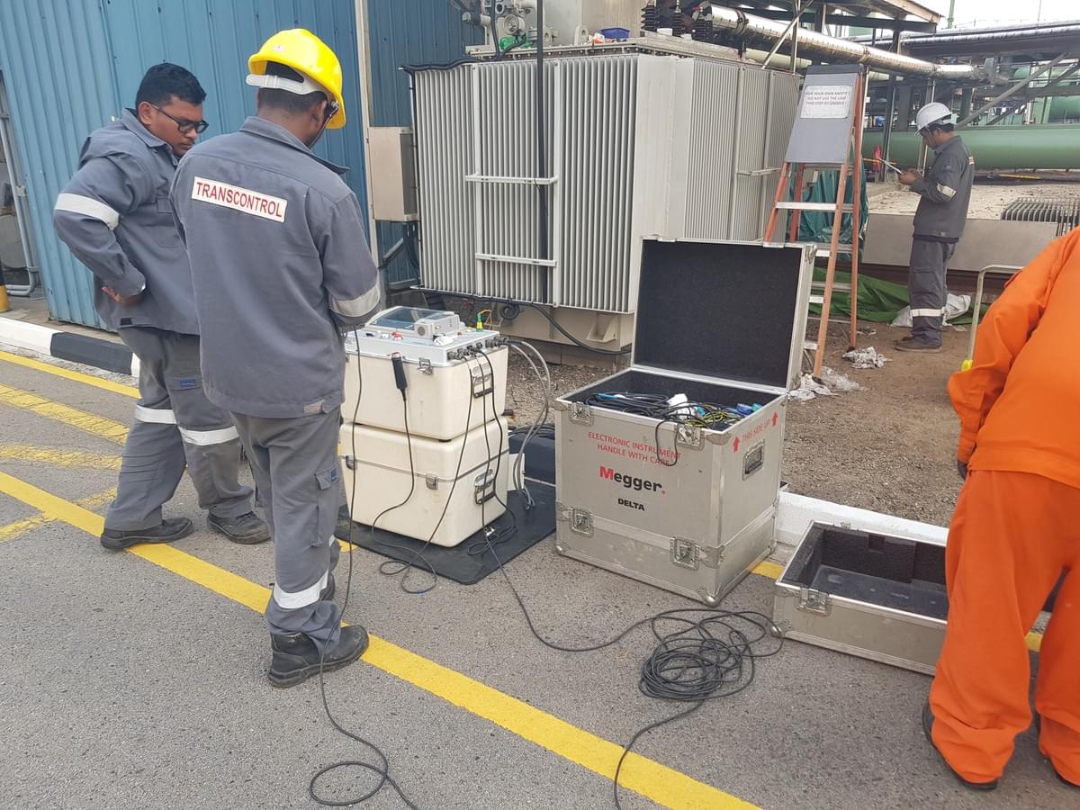 Transformer Dismantling, Replacement & Testing work P...