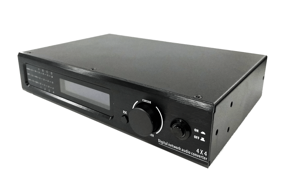 audio analog digital network convertor