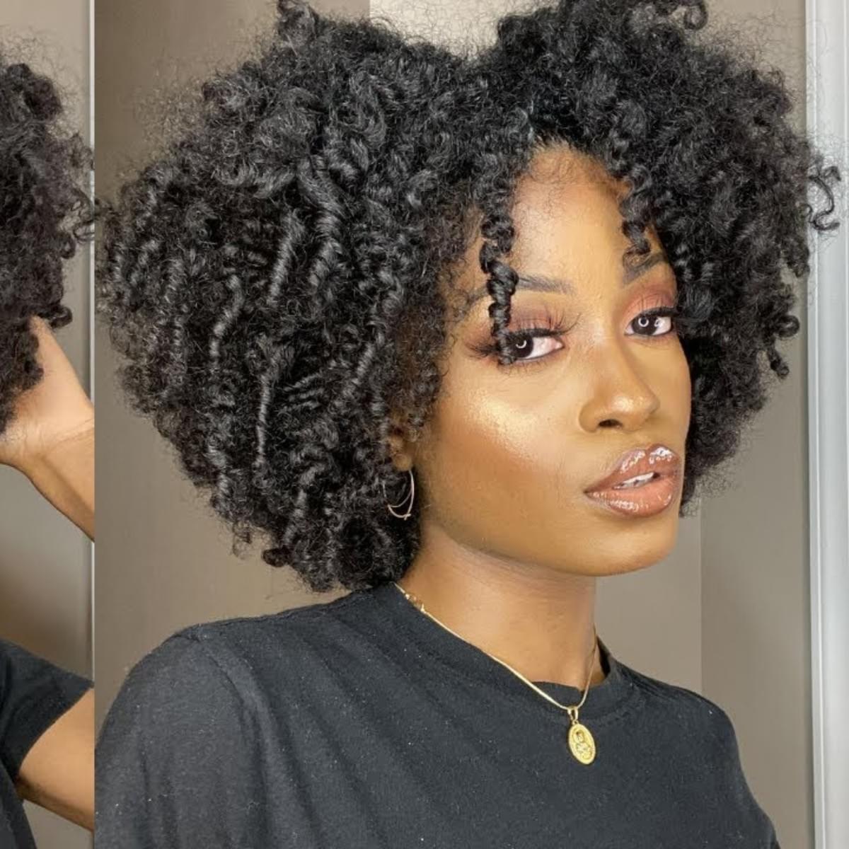 Easy to Go Natural Hairstyles - natural hair 4c hair pr...