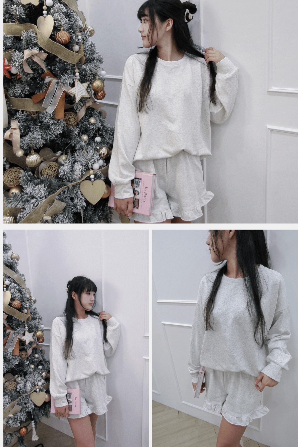 午後慵懶衛衣套裝