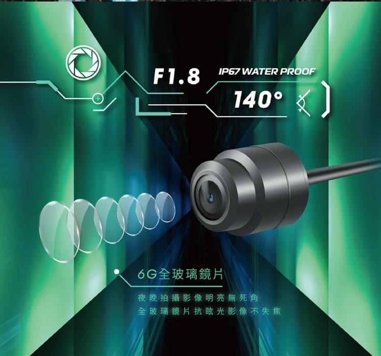 Polaroid MS296WG 機車行車記錄器｜真2K雙鏡頭｜Sony STARVIS｜IP67防水｜GPS定位｜Wi-Fi連線｜TS碼流｜寶麗萊蜂鷹系列