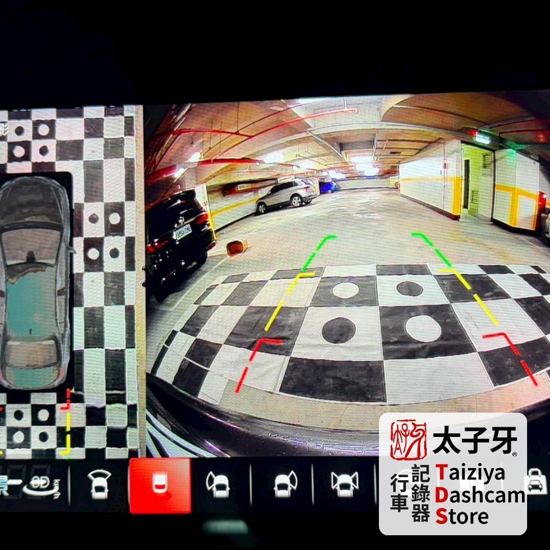 360環景校正流程示意