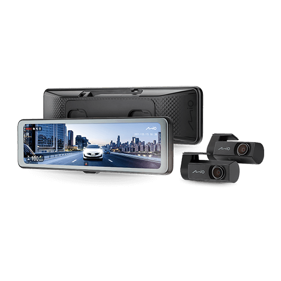 MiVue R880WD 分離式後視鏡型行車記錄器｜前後2K HDR高畫質｜STARVIS 2感光元件｜GPS測速預警｜1500nits高亮度螢幕