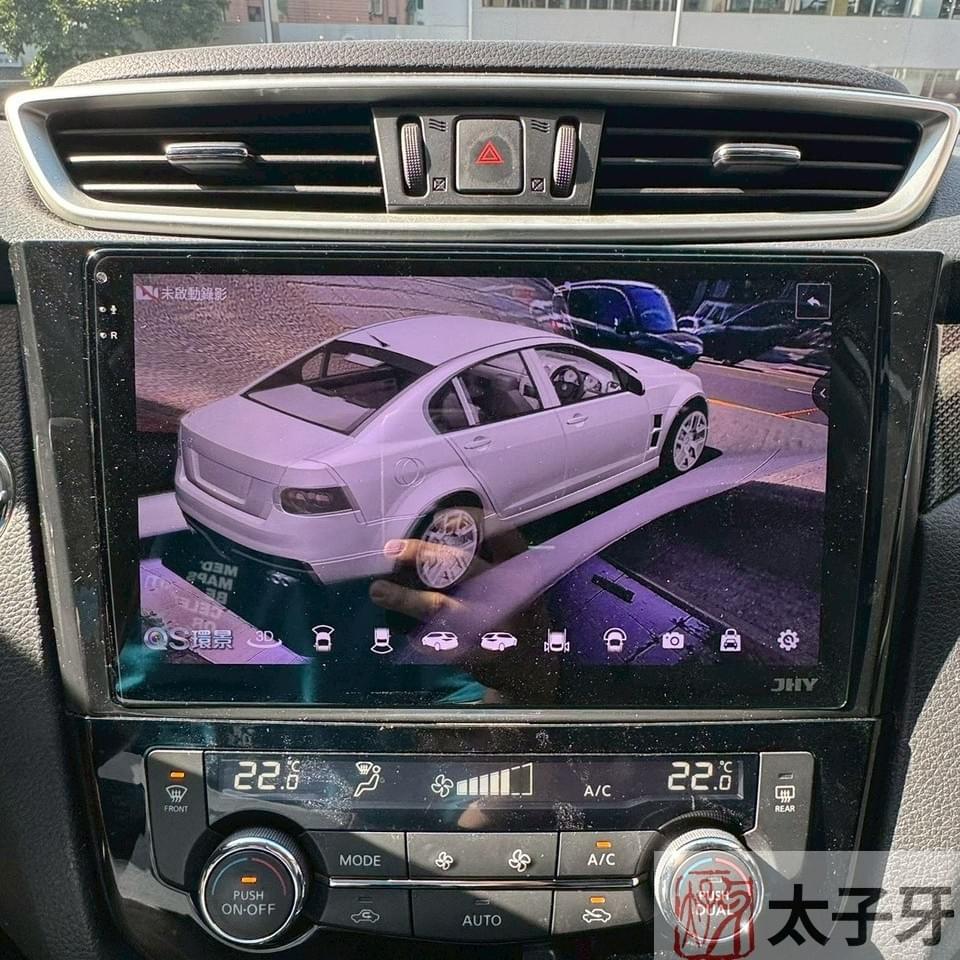 QS60 介面與導航畫面示意