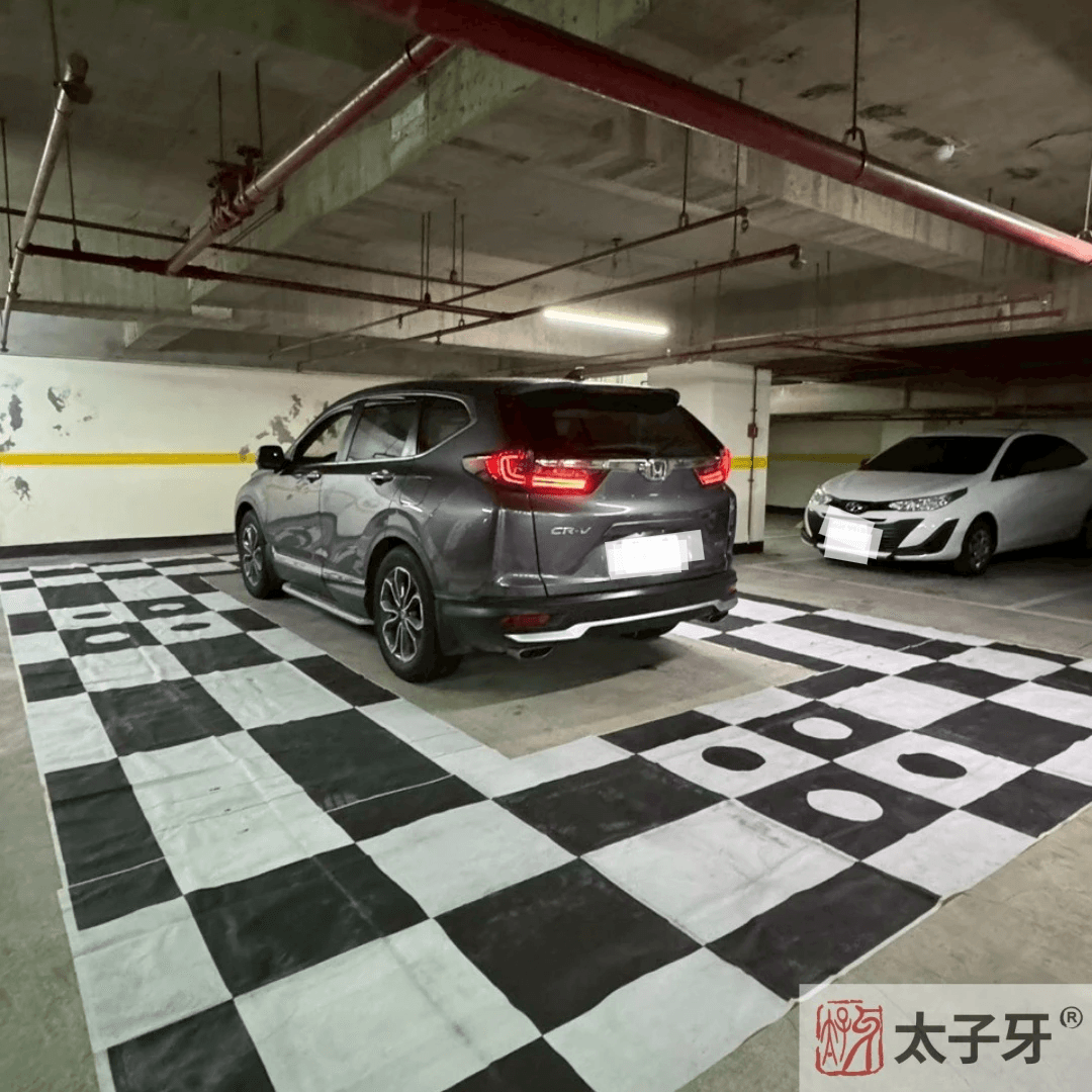 360環景地下室校正流程示意