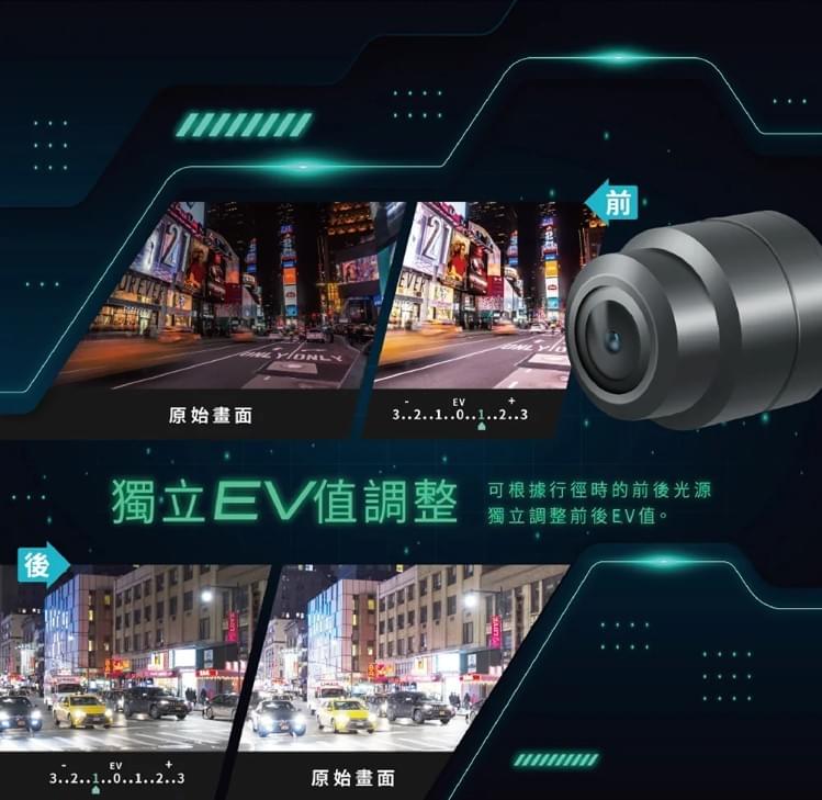 Polaroid MS296WG 機車行車記錄器｜真2K雙鏡頭｜Sony STARVIS｜IP67防水｜GPS定位｜Wi-Fi連線｜TS碼流｜寶麗萊蜂鷹系列