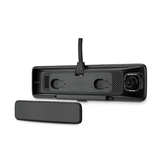 Mio MiVue R850D 星光級HDR電子後視鏡型行車記錄器｜前2K+後1080P雙鏡頭｜GPS測速提醒｜5G WIFI｜智慧聲控｜防眩鏡面