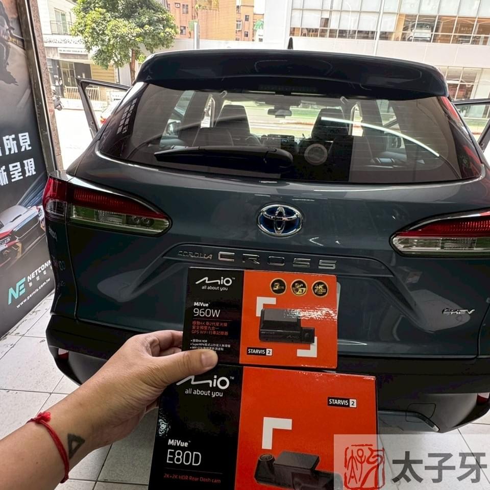 六代 RAV4 安裝 960w3 後鏡頭與線路配置示意
