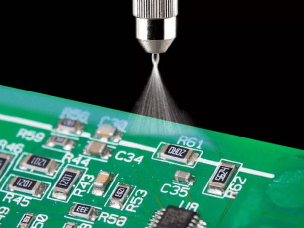 Conformal coating of  security system and front & rear dash cam 