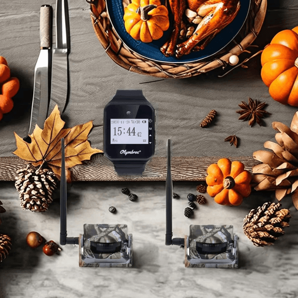 hunting alarm systems with 1 watch and 2 motion sensors