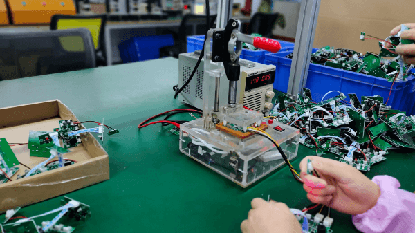 FCT testing of custom hunting camera PCB 