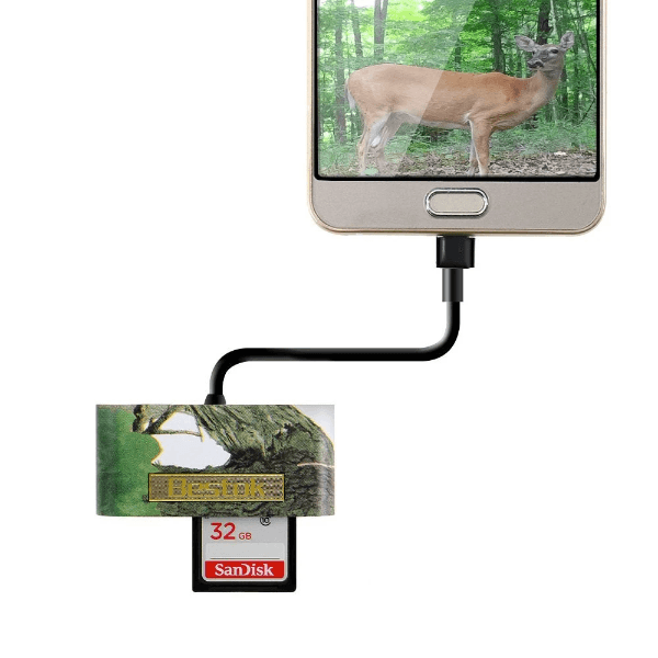 Card readers are essential accessories for trail cameras
