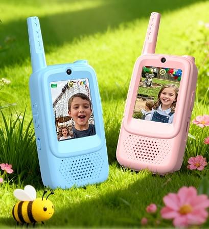 Rechargeable walkie-talkie for games