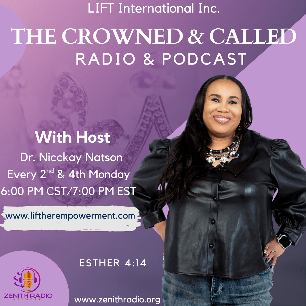 Discover Uplifting Music and Inspiration Join the Zenith Experience A global internet radio station designed to uplift, encourage and inspire you through out your day with gospel music, love music, music with soul, old school R& B, R& B, prayer, and education to inform you with commercials on business, ministry, ect... along with a vast variety of talk shows. Many ask what does Zenith mean, Zenith is the time at which something is most powerful or successful. The creator of heaven and earth has given you power, authority, dominion and success. Our prayer for all of those that partner with us across the globe.