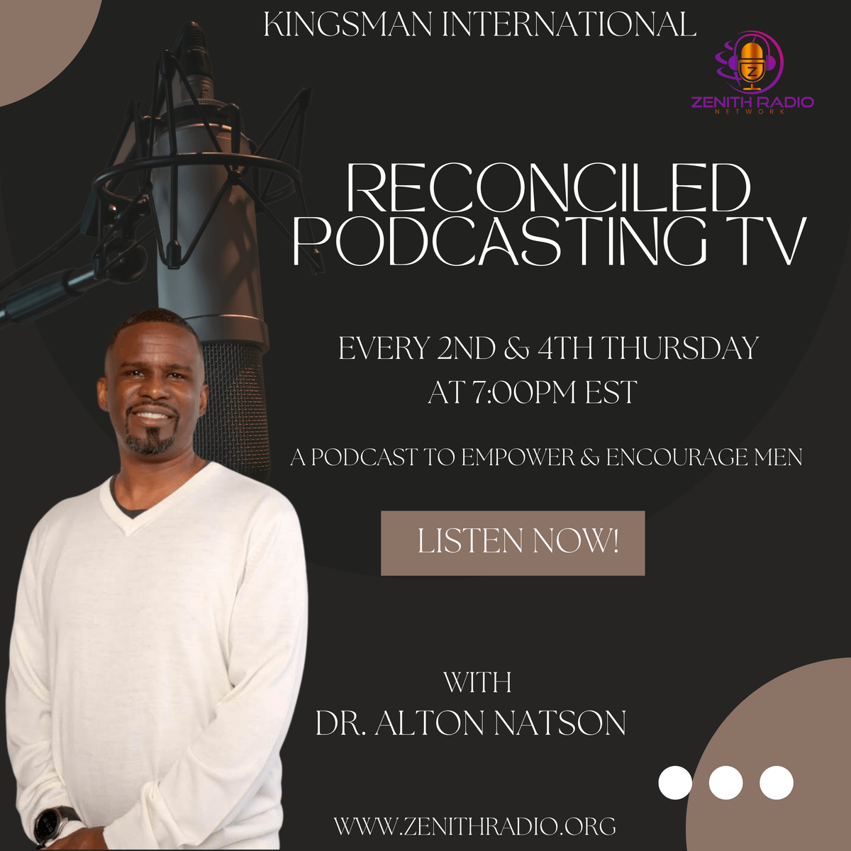 Discover Uplifting Music and Inspiration Join the Zenith Experience A global internet radio station designed to uplift, encourage and inspire you through out your day with gospel music, love music, music with soul, old school R& B, R& B, prayer, and education to inform you with commercials on business, ministry, ect... along with a vast variety of talk shows. Many ask what does Zenith mean, Zenith is the time at which something is most powerful or successful. The creator of heaven and earth has given you power, authority, dominion and success. Our prayer for all of those that partner with us across the globe.