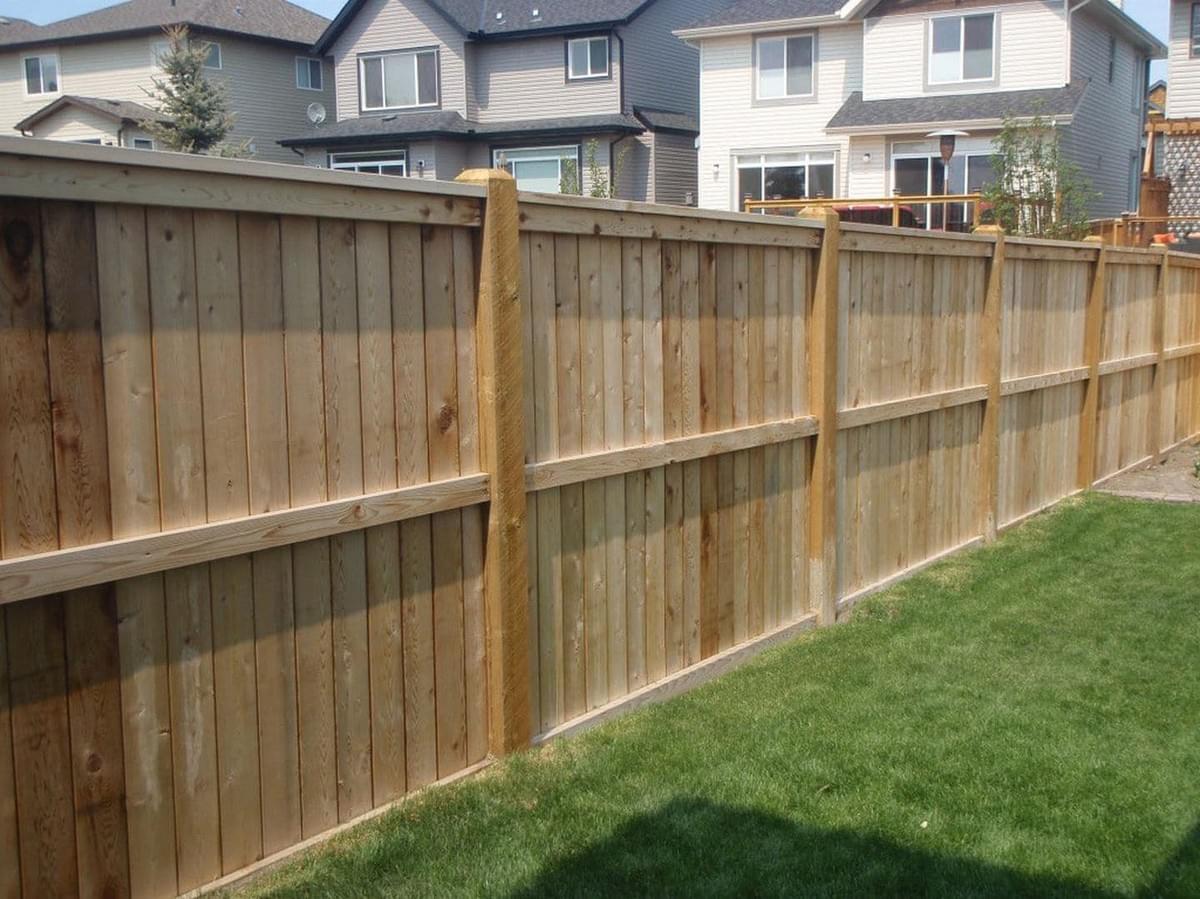 cedar privacy fence in dublin ohio