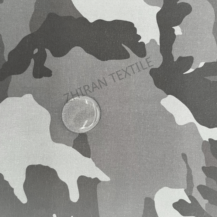 Stretch Softshell Fabric Camo Printing 