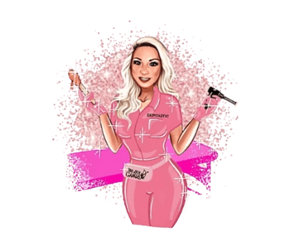 Logo of Brenda Hogsett, wax'r Barbie, Starpil Educator, Procell ambassador, and The Skin Games competitor.