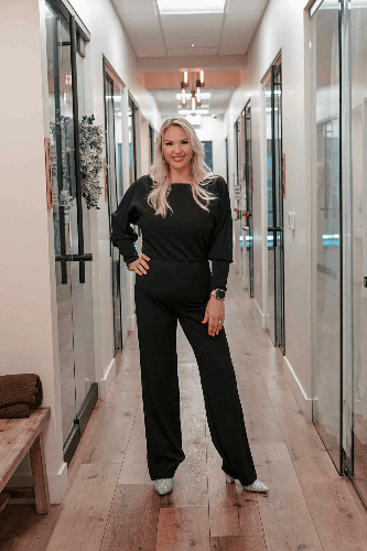 Brenda Hogsett, licensed esthetician and Starpil National Educator, founder of SKINTASTIC in Modesto, CA — expert in waxing, skincare, and The Skin Games competitor
