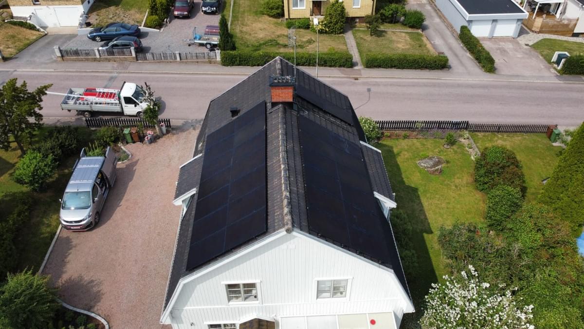 Maysun Solar 166mm 410W Panneau Solaire en Bardeaux Technologie Tout-Noir 340 Cellules Solaires