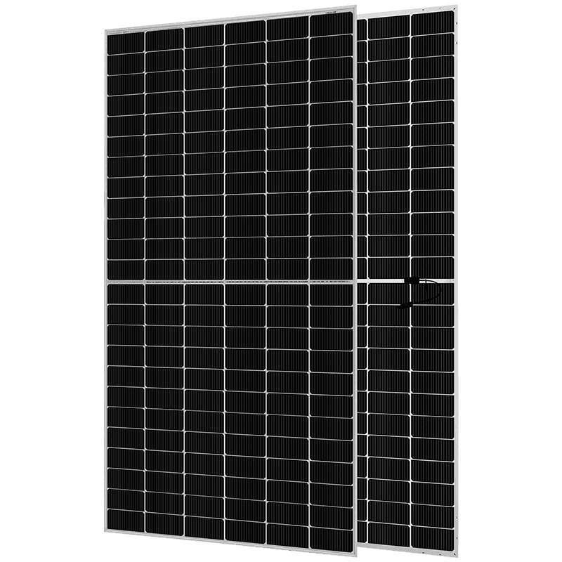 Maysun Solar 570-595W N-TOPCon Modulo solare bifacciale con cornice d'argento MONO Modulo fotovoltaico a metà taglio 182 mm 144 celle