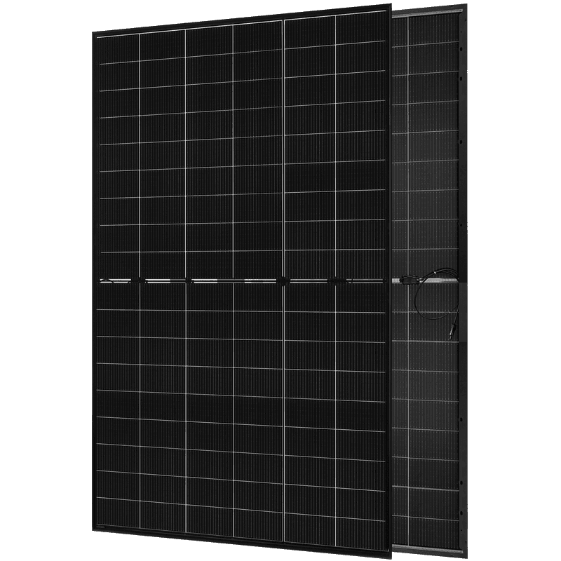 Maysun Solar 500W-520W Panneau Solaire HJT Full Black Bifacial