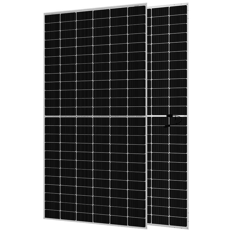 Maysun Solar 570-595W N-TOPCon Modulo solare bi-vetro con cornice d'argento MONO Modulo fotovoltaico a metà taglio 182mm 144 Celle