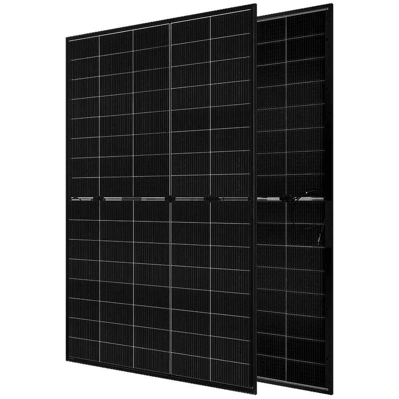 Maysun pannello solare HJT nero completo da 420W-430W, vetro vetro bifacciale trasparente