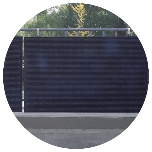 Installazione rapida del modulo fotovoltaico.