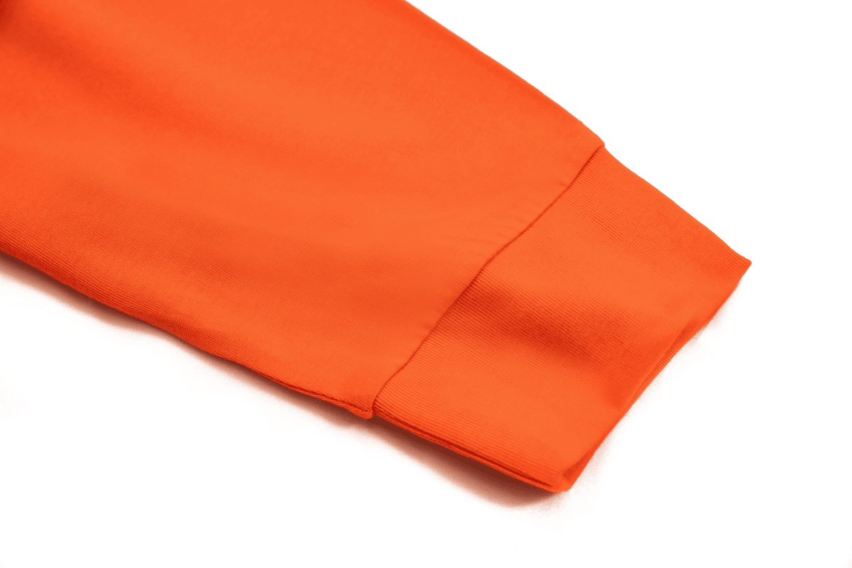 210克重磅純棉束口長袖T恤