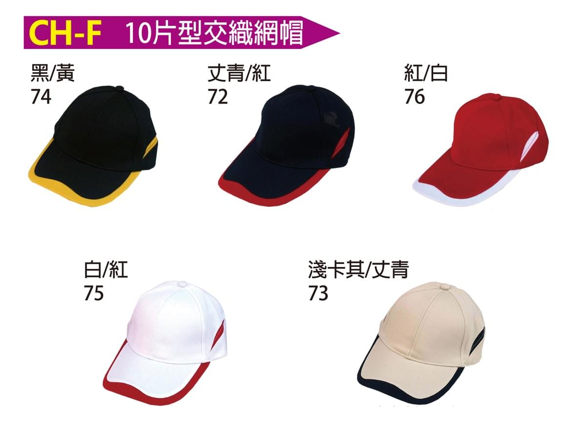 CH-F 10片型交織網帽