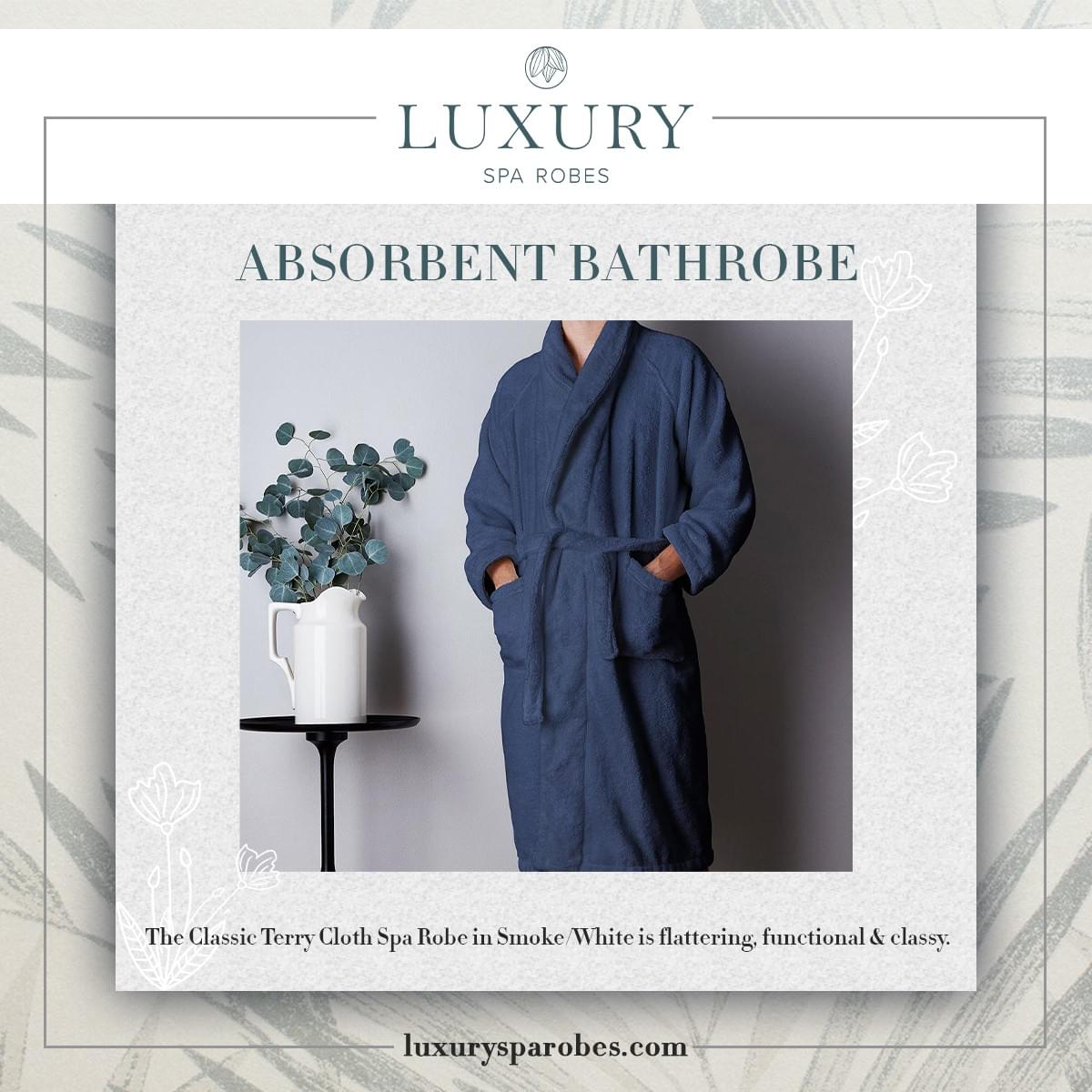 Where to find stylish absorbent bathrobe? Bath robe