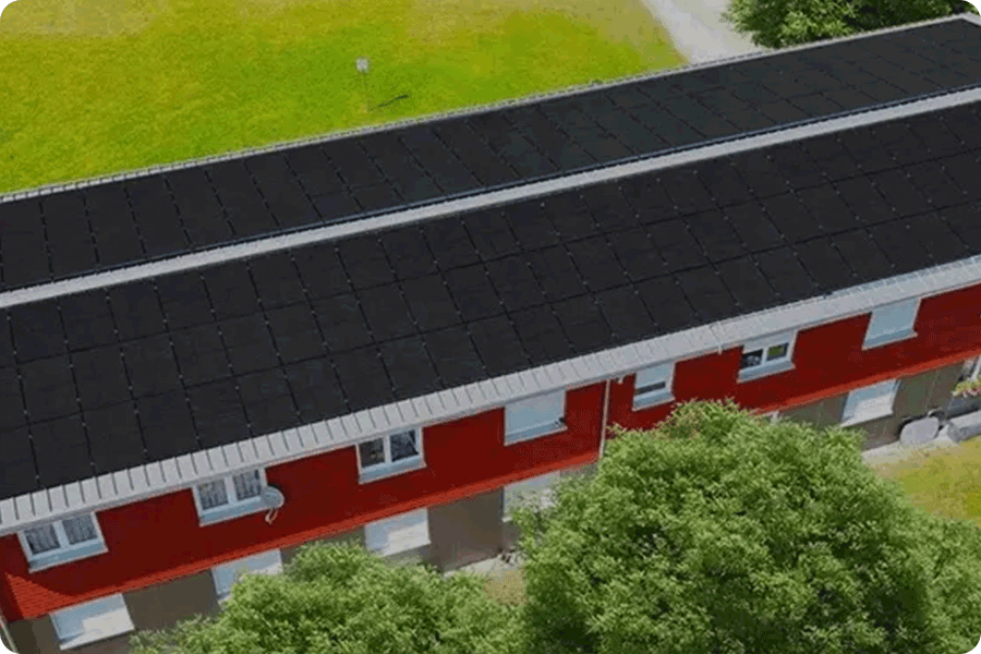 N-Typ-Module wie TOPCon und HJT im Einsatz bei Gewerbe- und Industrie-PV-Projekten.