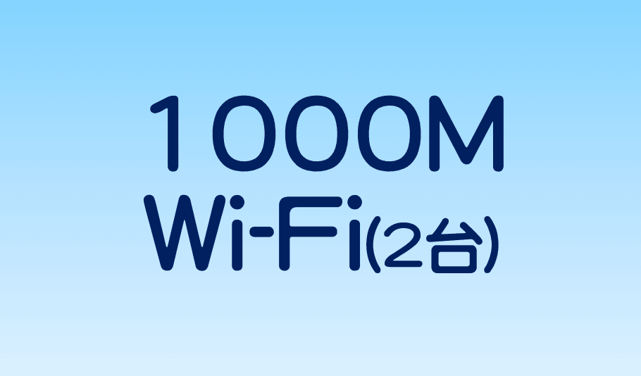 1000M  Wi-Fi台數
