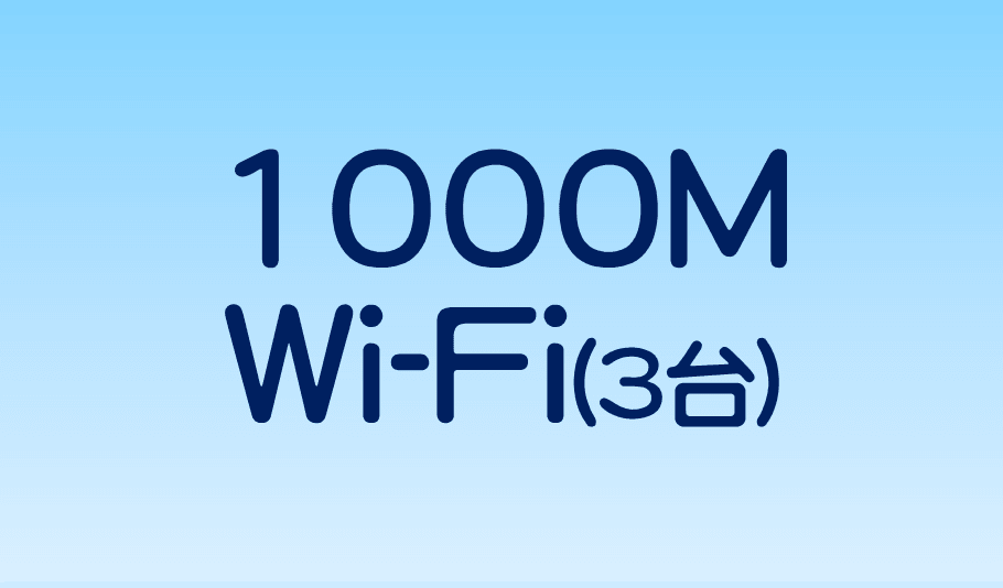1000M  Wi-Fi台數