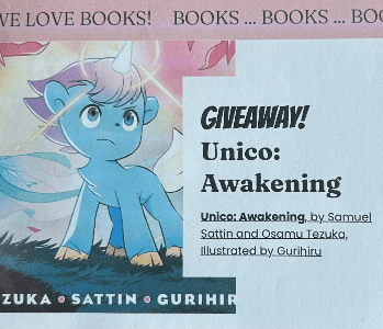 Ink-a-Dink August 2025 giveaway, Unico Awakenings and Unico Hunted
